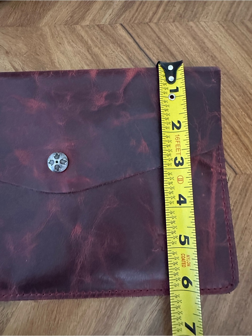 Patricia Nash Envelope Purse Burgundy Red
Leather Wallet Clutch Designer EUC - Picture 6 of 8